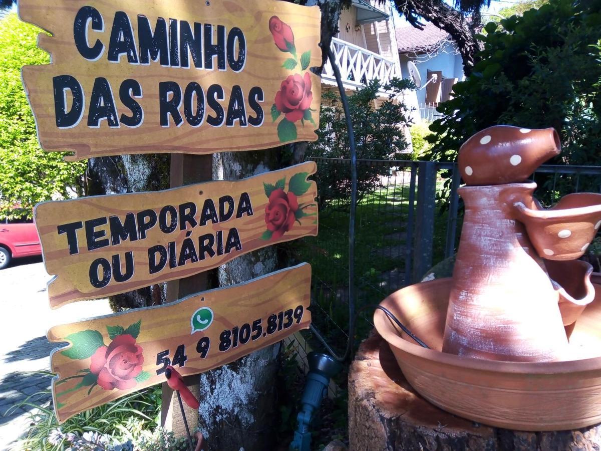 Hospedagem Caminho das Rosas - parcelamento direto Gramado Exterior foto